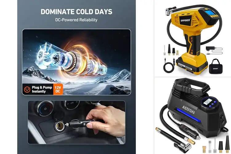 Detailed view of Best 12V DC Powered Auto Pumps for Quick & Easy Tire Care