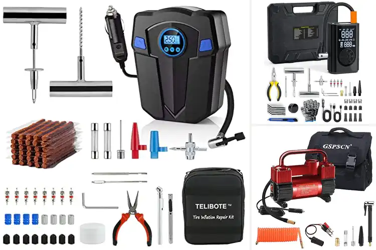 Detailed view of Best 12V Tire Pump Kits for Fast, Reliable Inflation