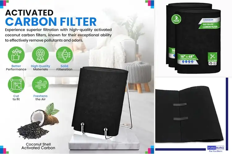 Detailed view of 10 Best Activated Carbon Filters for Odor-Free Living