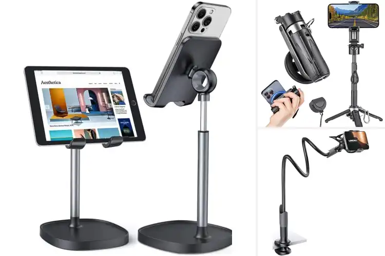 Detailed view of 10 Best Adjustable Phone Holders for Perfect Viewing