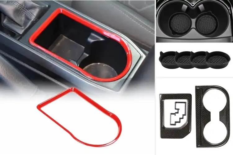 Detailed view of Best Anti Scratch Cup Holder Rings