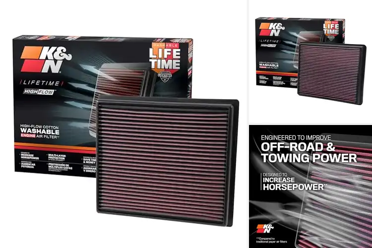 Detailed view of 10 Best Automotive Air Filters for Peak Performance