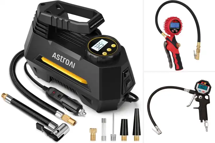 Detailed view of 10 Best Backlit Tire Inflators for Easy, Accurate Inflation