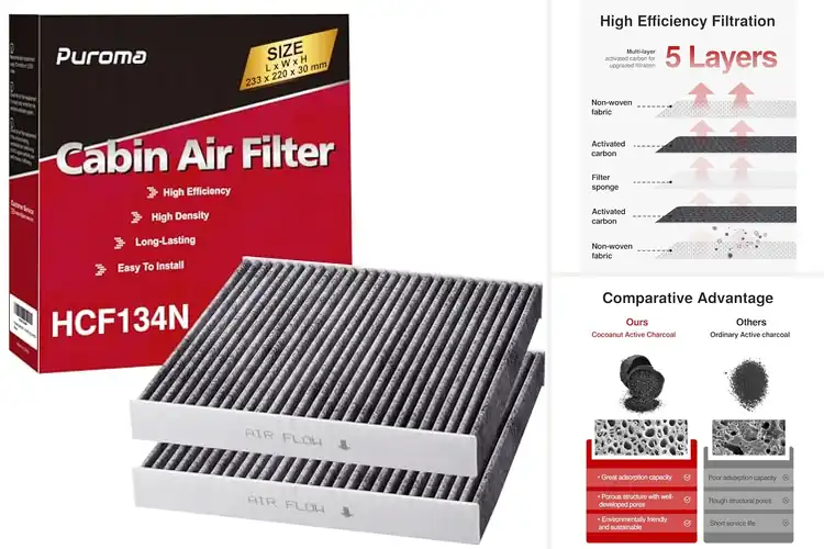 Detailed view of 10 Best Cabin Filters for Fresh, Clean Car Air