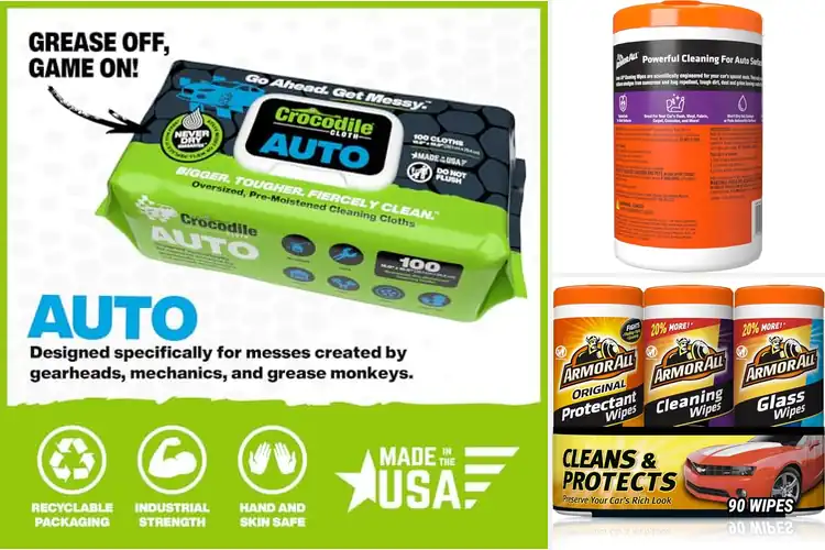 Detailed view of 10 Best Car Cleaning Wipes for a Spotless Shine