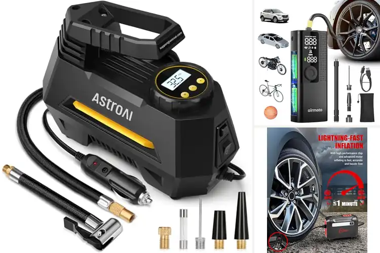 Detailed view of 10 Best Car Tire Inflators: Fast Roadside Rescue