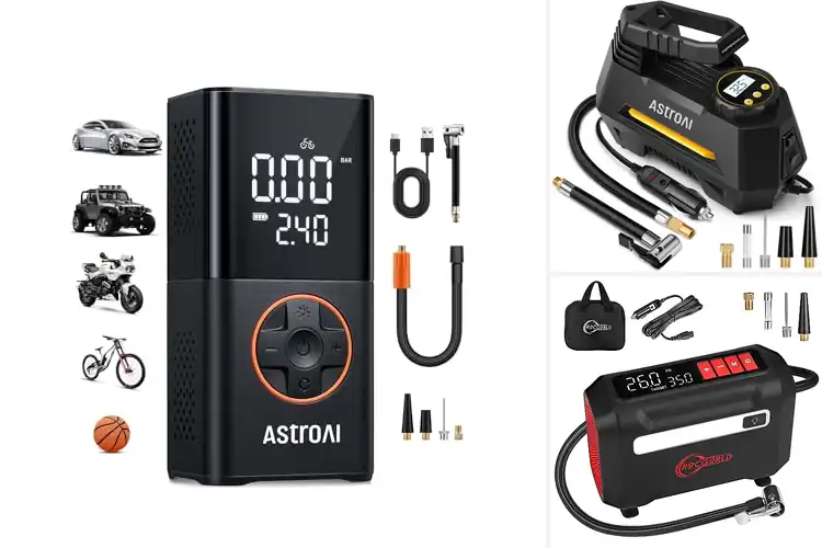 Detailed view of 10 Best Car Tire Pumps: Fast, Reliable Inflation