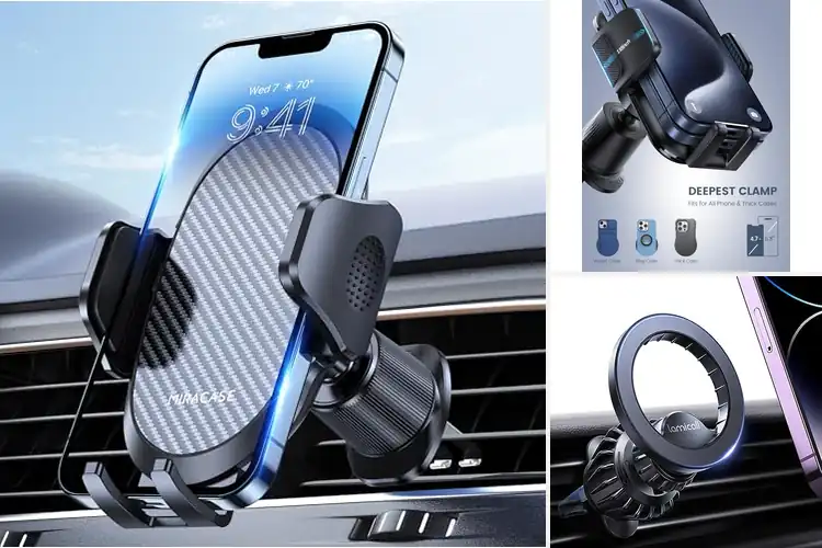 Detailed view of 10 Best Car Vent Phone Mounts for Safe & Easy Driving