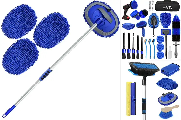Detailed view of Best Car Wash Brushes: Top 10 Picks for Sparkling Shine