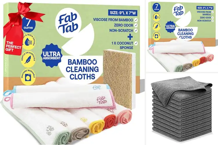 Detailed view of 10 Best Cleaning Cloths for Effortless Sparkle