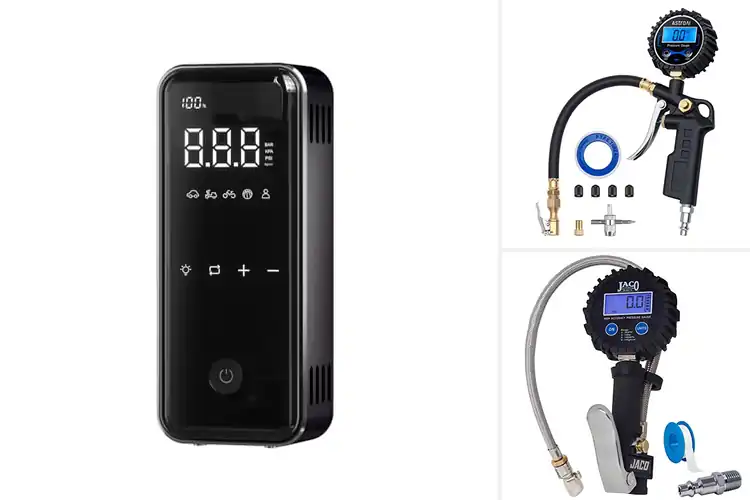 Detailed view of 10 Best Digital Tire Inflators for Fast, Safe Travel