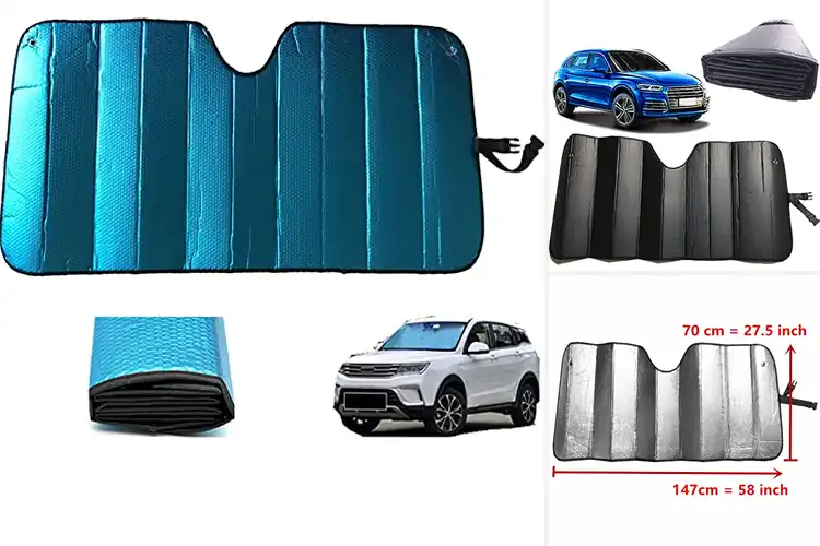 Detailed view of 10 Best Durable Car Sunshades for Cool, Protected Rides