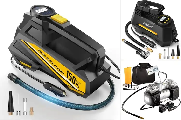 Detailed view of 10 Best Emergency Tire Inflators With LED Lights That Save Lives