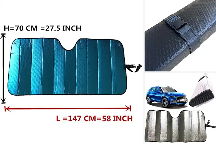 Detailed view of 10 Best Foldable Car Sunshades for Cool, Safe Rides