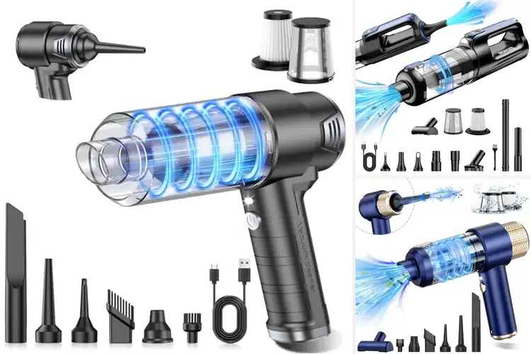 Detailed view of Best LED Light Car Vacuum Cleaners