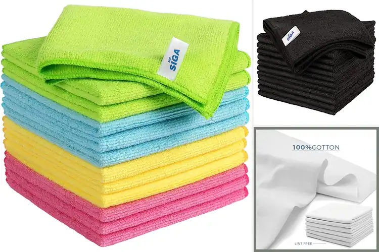 Detailed view of 10 Best Lint-Free Towels for Effortless Streak-Free Cleaning