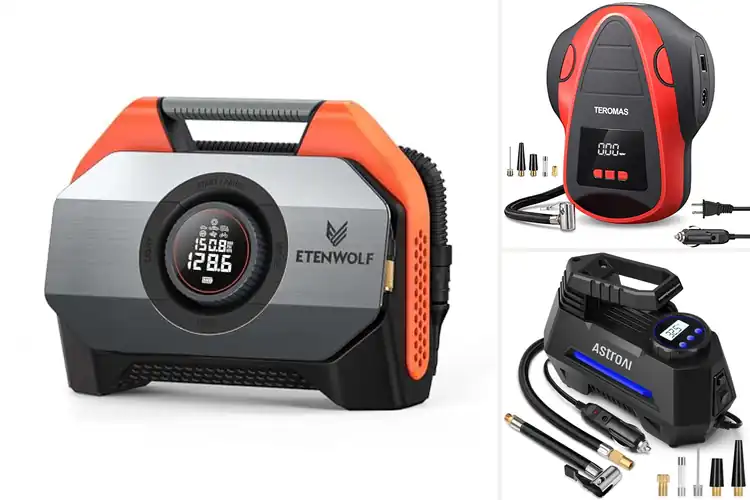 Detailed view of 3 Best Programmable Air Compressors for Easy Travel