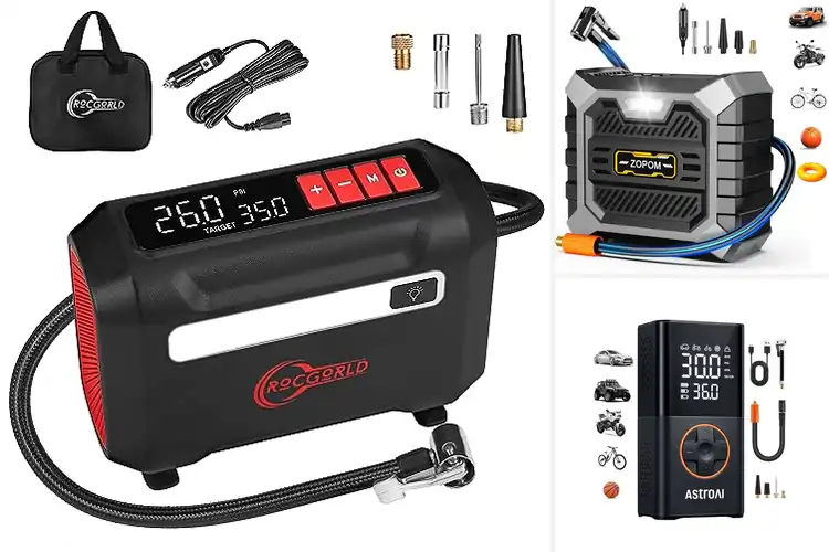 Detailed view of Best Roadside Air Pump Sets for Smooth, Safe Drives