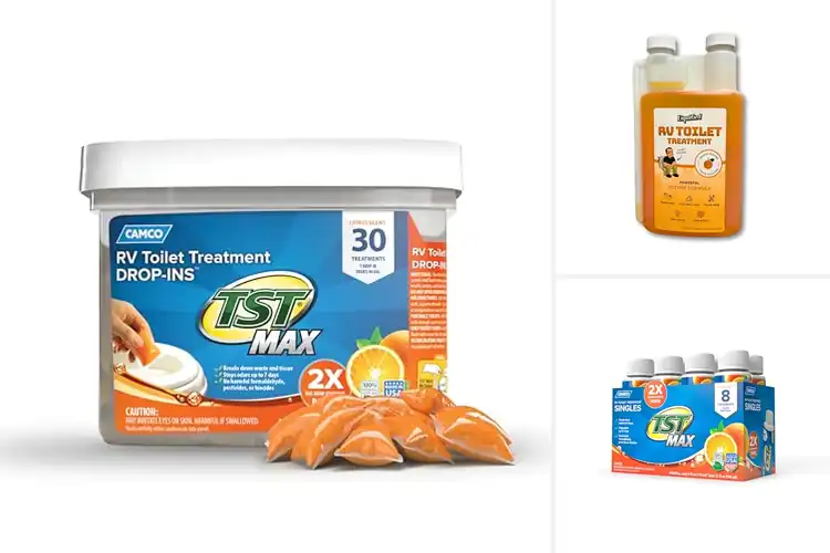 Detailed view of 10 Best RV Toilet Treatments for Odor-Free Travel