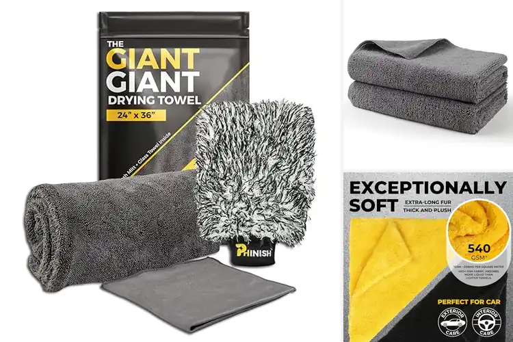 Detailed view of 10 Best Scratch-Free Towels for a Flawless Car Shine