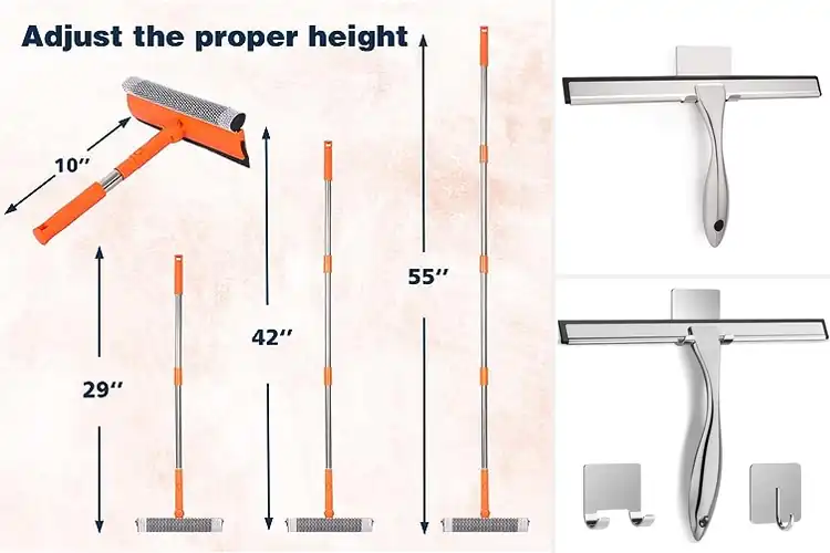 Detailed view of 10 Best Stainless Steel Car Squeegees for Streak-Free Shine