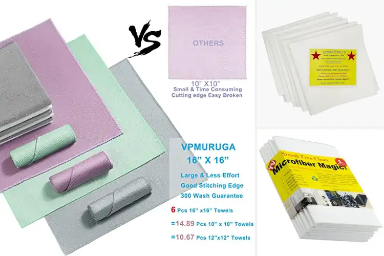 Detailed view of 10 Best Streak-Free Cloths for Sparkling Surfaces