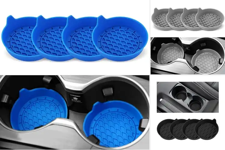 Detailed view of Best Thickened Edge Cup Holder Coasters