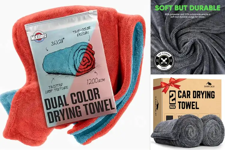 Detailed view of 10 Best Ultra Absorbent Car Towels for Fast Drying