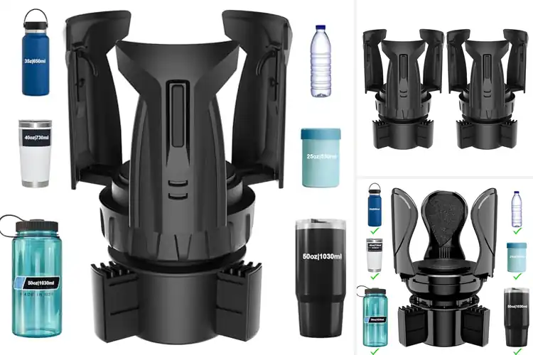 Detailed view of 10 Best Universal Car Cup Holders for Spill-Free Rides