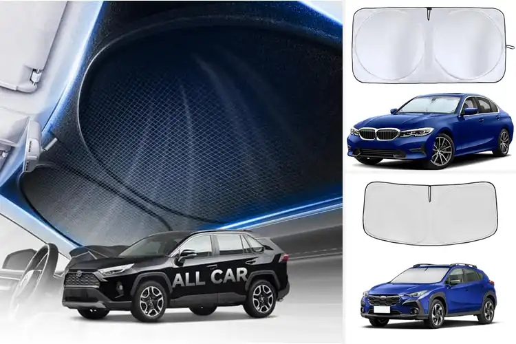 Detailed view of 10 Best Windshield Sunshades to Keep Your Car Cool